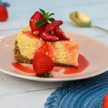 Cheesecake de fresa