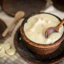 crema de plátano