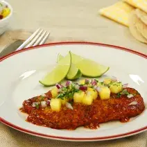 Pescado con achiote Pescado con achiote