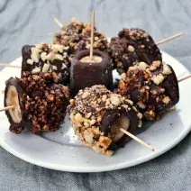 Banana pops Banana pops