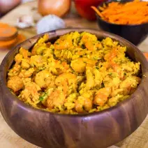 Arroz con Pollo y Camarones Arroz con Pollo y Camarones
